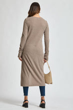 Light Coco Longline Tunic w/ Buttons