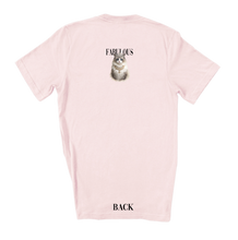 Felina Fabulous Glam Cat Rhinestone Graphic Tee