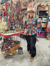 Zig Zag Flannel Rare Bird Shirt