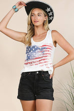 Ivory American Sleeveless Top