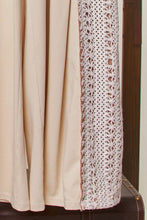 Multi Lace Accents Patchwork Maxi Pants