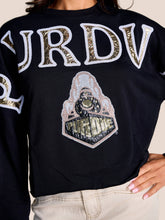 Purdue The Stadium Sequin Crewneck