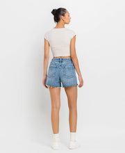 Inner Circle High Rise Waist Clean Cut A Line Vervet Shorts