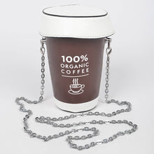 Black Coffee Cup Fun Clutch