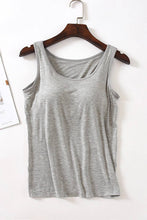 Elegant Sleeveless Tank Top: DARK GREY / S