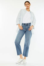 Dark High Rise Straight Kancan Jeans