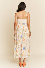 Ivory Floral Lace DD Maxi Dress
