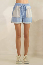 Sky Blue LoopTerry Cont Pocket J.Her Shorts