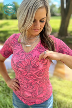 Pink Backroads Barbee Top