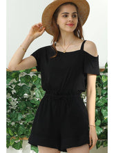 Black High Waist Vintage Cotton Pants