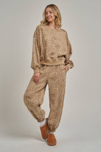 Leopard Fleece Comfy Sweatpants