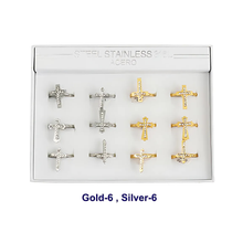Stainless Steel Cross Ring