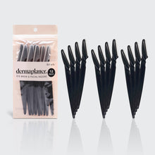 Recycled Plastic Dermaplaners 12pc Set - Black