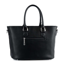 Black Rhinestone Covered Tote Handbag