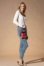 Emma Hand-painted Genuine Leather Cellphone Bag