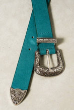 Burnt Orange Western Buckle Belt