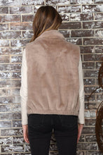 Atmosphere Faux Fur Zip Up Vest