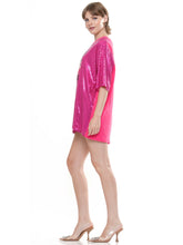 Hot Pink Nutcracker Sequin Dress