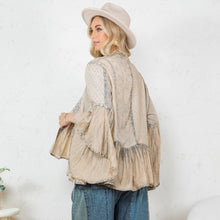 Latte Elegant Young Threads Kimono