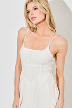 Ivory Spaghetti Strap Maxi Dress