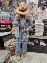 Distressed Tencel Rare Bird Shirt
