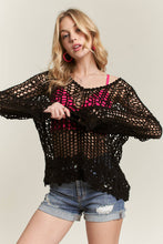 Black Everyday Crochet Top
