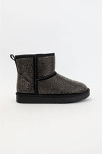 [BEST SELLER] PRESLEY Rhinestone Embellished Cozy Mini Boots: TAUPE / A12