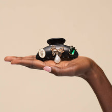 KitschPop™️ Curved Claw Clip 7pc Set Vintage - Black