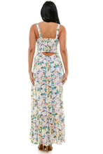 Meadow Bloom Sleevless Floral Maxi Dress