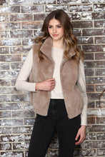 Atmosphere Faux Fur Zip Up Vest