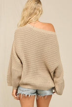 Latte So Cute Chunky Knit Sweater