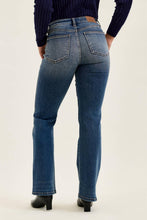 Dark Mid Rise DAISY Bootcut DK Dusk Rider Indigo Judy Blue Jeans
