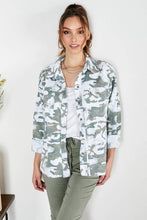 White Grey Camo Venti Top