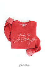 Chocolate BABY IT'S COLD OUTSIDE Graphic Sweatshirt
