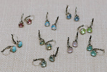 Jess Rachel Marie Earring: Light Sapphire AB