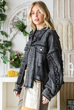Mineral Washed Distressed Oli&Hali Jacket