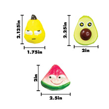MINI FRUIT SQUISHY TOY        24/BAG