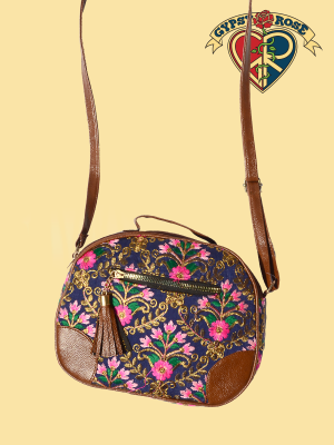 Crochet Sun Flower Shoulder Bag