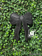 Blue Bow Glitter Bows(Set of 2) ....Patches