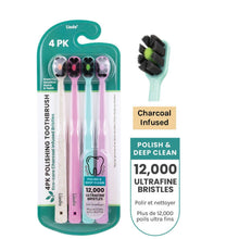 Lindo Eco-Care Polishing Toothbrushes - 4pcs/pack