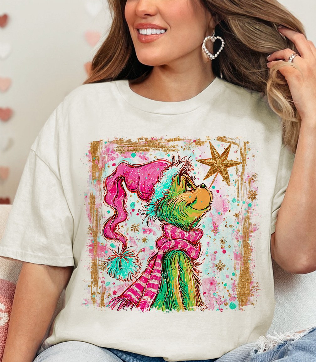 Natural G Christmas Star Tee