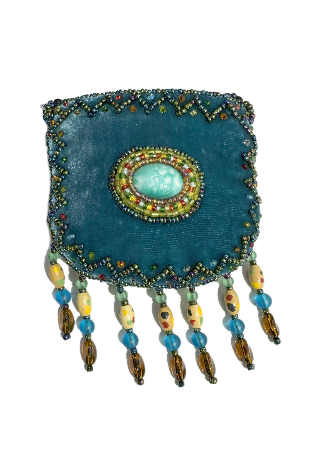 Stone Velvet Small Amulet Bag/Necklaces