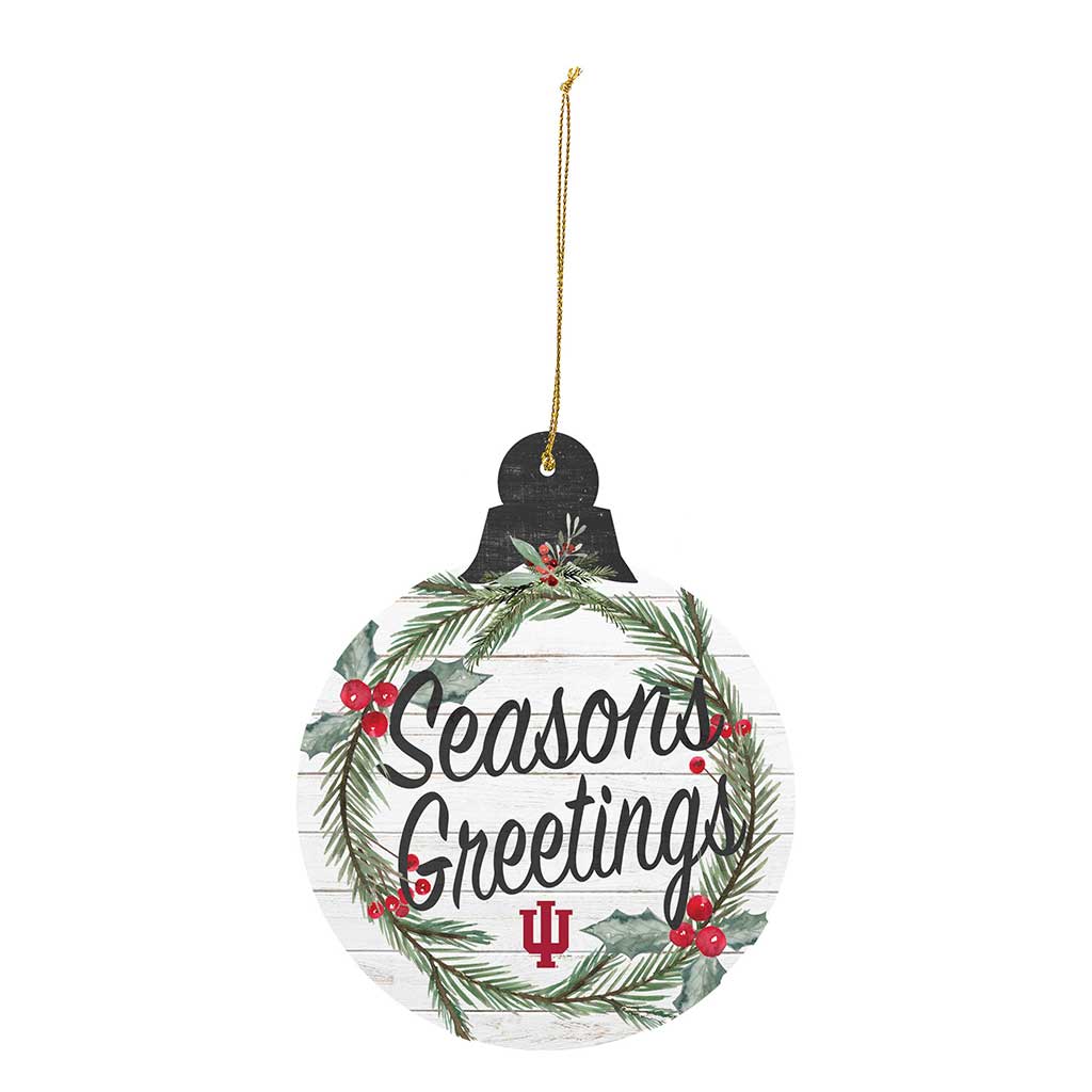 Greetings Ornament Indiana Hoosiers