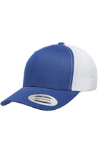 High Class Hillbilly Hat: Charcoal/White