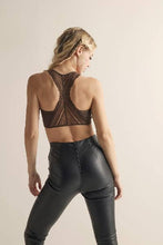Chocolate Brown Lace Padded Bralette