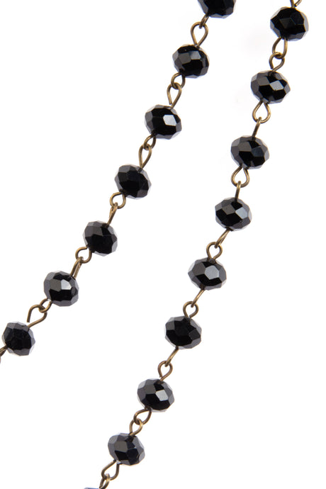 Crystal Beaded Alloy Necklace