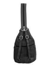 Brown cowhide leather backpack