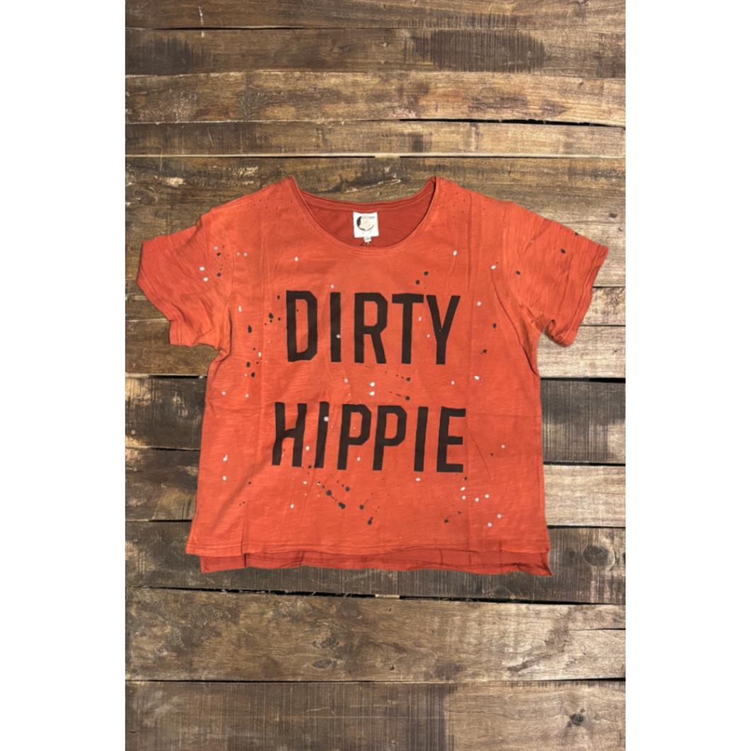 Vintage Rust Dirty Hippie Tee