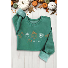 Mineral Black Fall In Love Sweatshirt