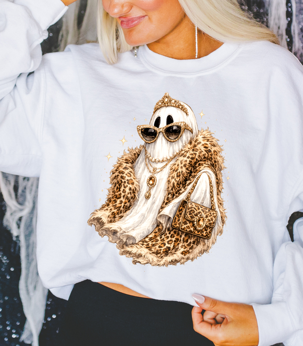 Natural Cheetah Ghost Tee
